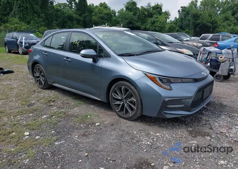 2022 Toyota Corolla Se from USA, damaged, VIN JTDS4MCEXNJ086785